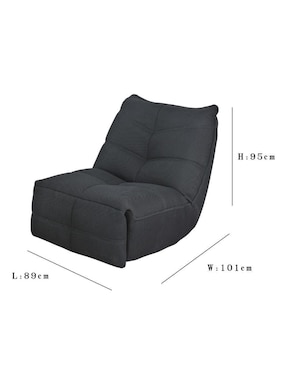 Puff Eke Life Home sillón