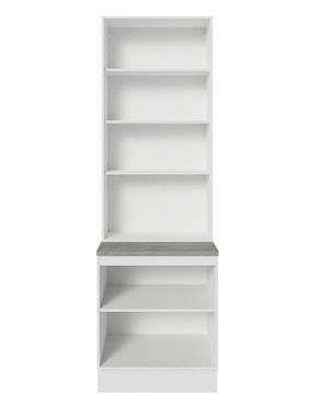 Vitrina armable Madesa de aglomerado