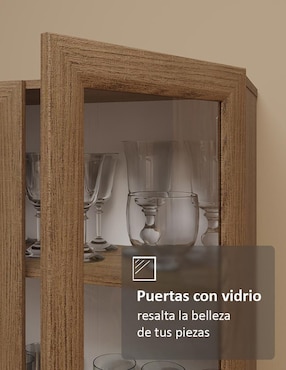 Vitrina armable Madesa de aglomerado