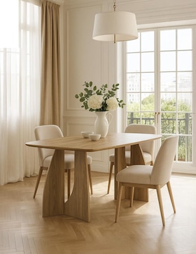 Mesa de comedor armable Arcadia Bossa Muebles