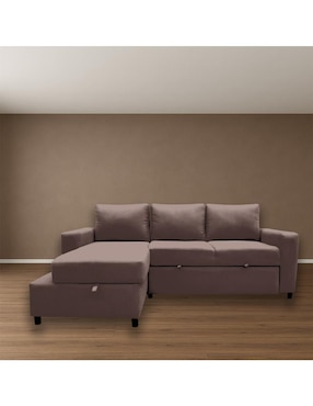 Sala modular izquierda Anete Kessa de velvet