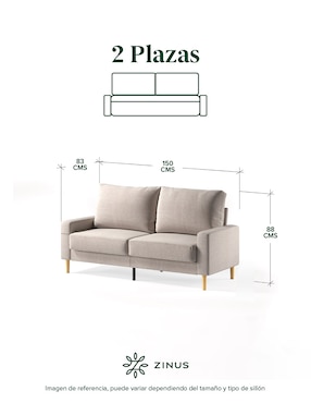 Love seat Zinus Colton