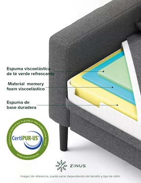 Love seat Zinus Colton