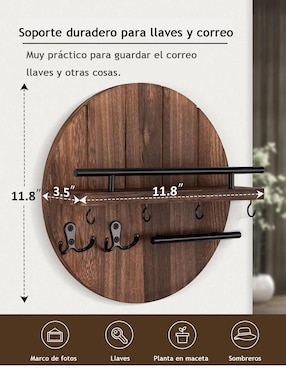 Repisa armable Anisa Knot Studio de mdf