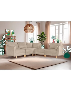 Sala modular Everyn Makora de chenille