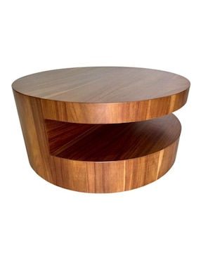 Mesa de centro ansoal de madera parota