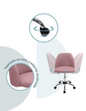 Silla de escritorio Henao Mundo In de tela