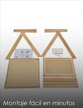 Set de sillas 2 piezas Jean Ilios Innova de madera