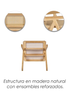 Set de sillas 2 piezas Jean Ilios Innova de madera