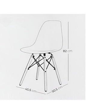 Silla Xtellar de madera