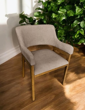 Comedor Ansoal para 4 personas de madera de parota