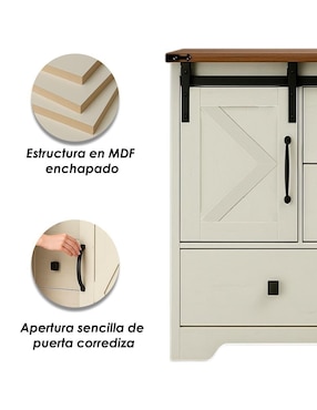 Cajonera armable Ilios Innova de mdf