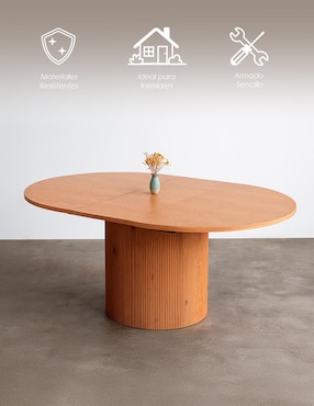 Mesa de comedor extensible armable Ilios Innova