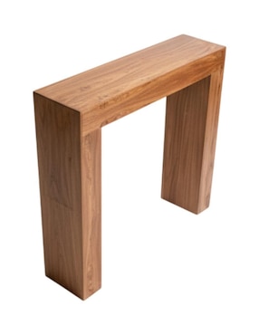 Consola Lemich de chapa madera