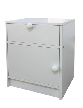 Mesa lateral armable Anisa Knot Studio de mdf