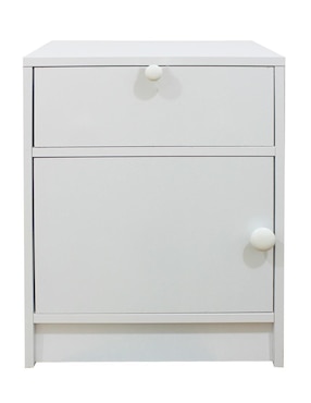 Mesa lateral armable Anisa Knot Studio de mdf