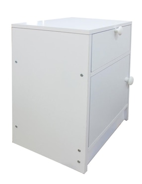 Mesa lateral armable Anisa Knot Studio de mdf