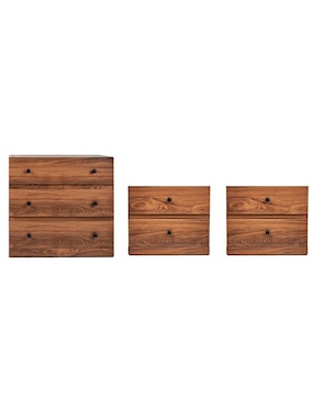 Set de buró Louis Kessa de MDF