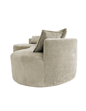 Sala modular Chloe Taupe Bossa de tela