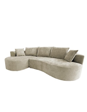 Sala modular Chloe Taupe Bossa de tela