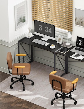 Silla de escritorio no aplica furniturer "de" vinipiel
