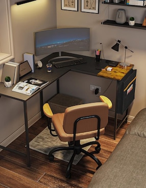 Silla de escritorio no aplica furniturer "de" vinipiel