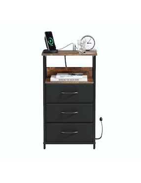 Mesa auxiliar armable Gomyhome de MDF y madera