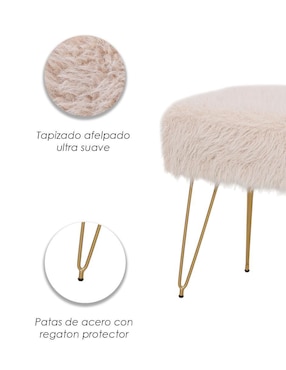 Taburete Ilios Innova de tela