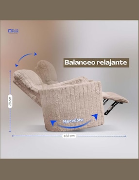 Reclinable Blue Room