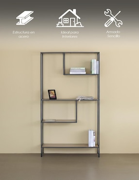 Librero armable Gdx Ilios Innova de metal