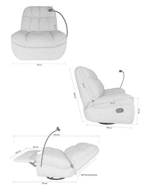 Reclinable Junior Bossa Muebles