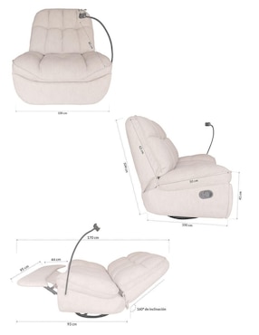 Reclinable Junior Bossa Muebles