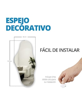 Espejo irregular Onof