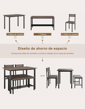 Comedor Nuestro Nido para 4 personas