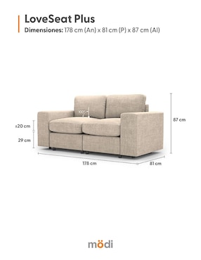 Love seat modi sofa Adapti Plus