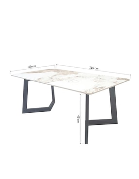 Mesa de centro armable Sofia Bossa Muebles