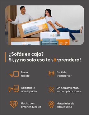 Sala 3 piezas Adapti plus modi sofa
