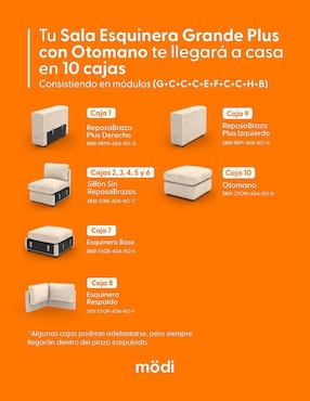 Sala modular Adapti Plus modi sofa