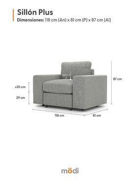 Sillón Adapti plus modi sofa