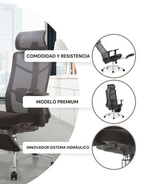 Silla de escritorio eke life home de mesh