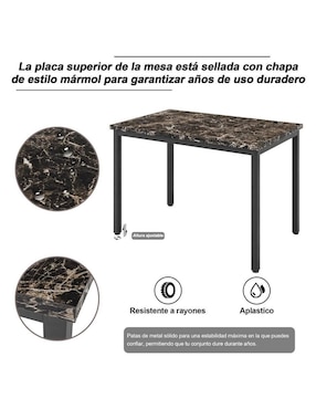 Comedor Nuestro Nido para 4 personas