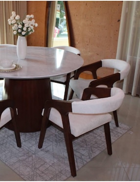 Comedor Cast Store para 6 personas de mármol