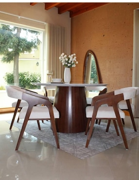 Comedor Cast Store para 6 personas de mármol
