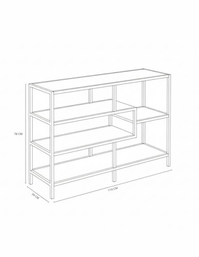 Credenza armable Credenza Easy Living de melamina