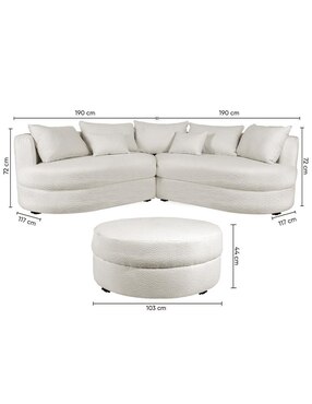 Sala modular Carrara Kessa