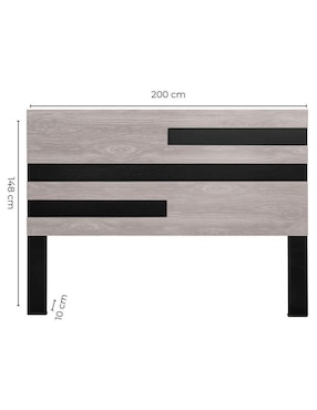 Cabecera Wendy Sochic de MDF