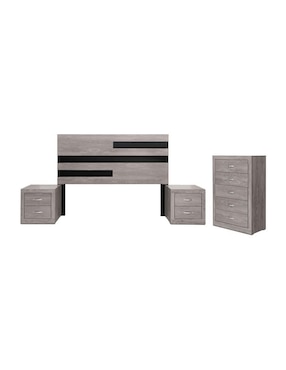 Set recámara Sochic Wendy de mdf