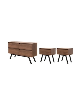 Set recámara Sochic Kalev de mdf