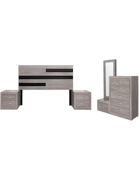 Set recámara Sochic Wendy de MDF