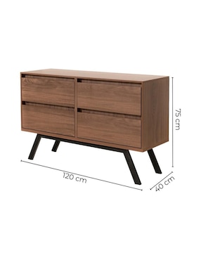 Cajonera Kalev Sochic de MDF
